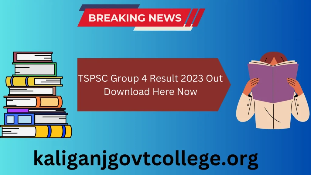 TSPSC Group 4 Result 2023