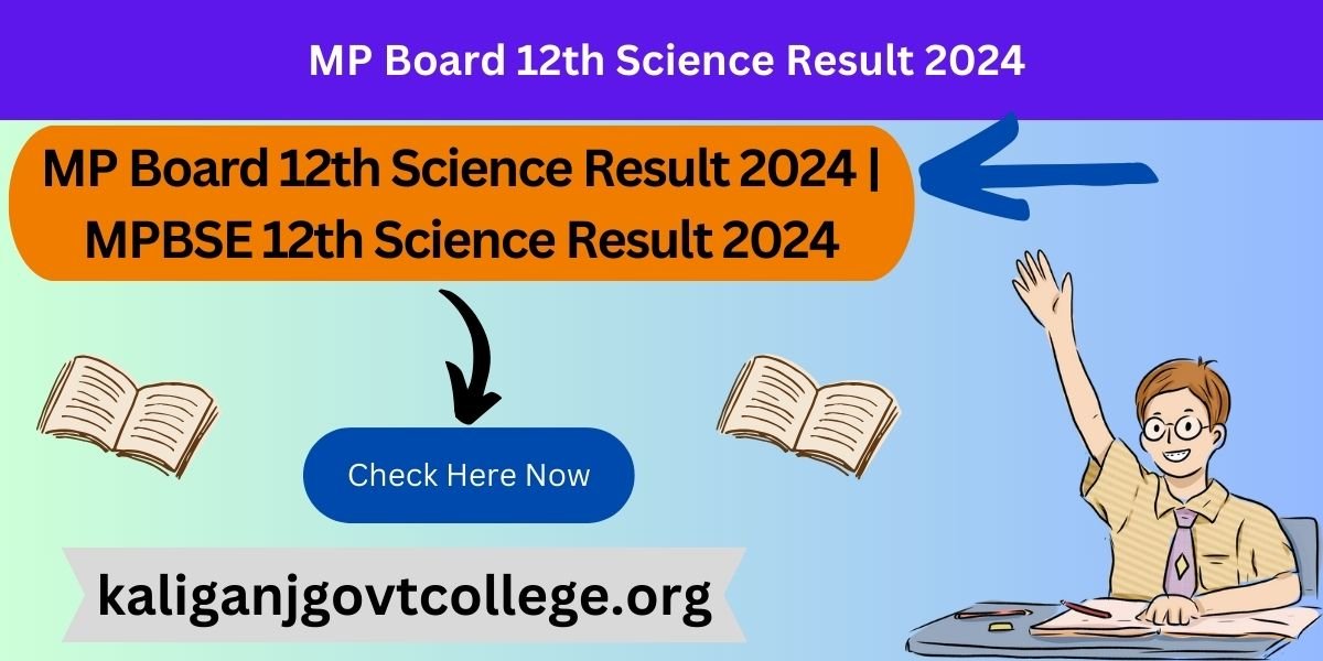 MP Board 12th Science Result 2024 | MPBSE 12th Science Result 2024