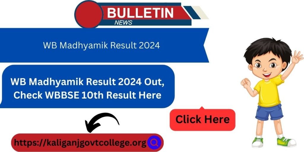 WB Madhyamik Result 2024 Out, Check WBBSE 10th Result Here