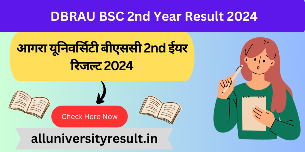 DBRAU BSC 2nd Year Result 2024