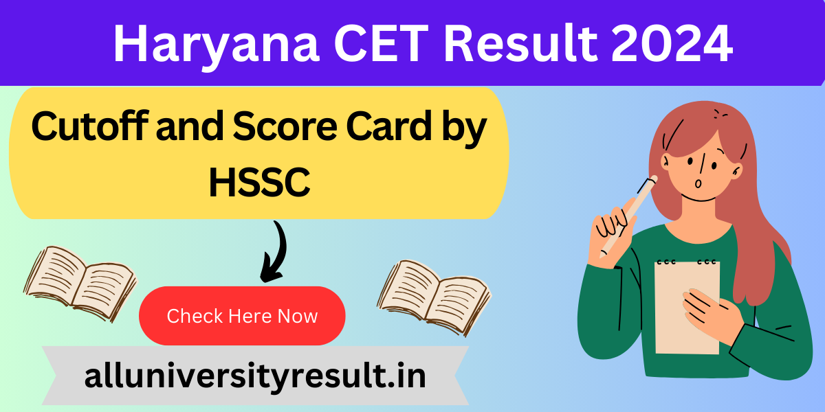 Haryana CET Result 2024